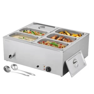 elektriline toidusoojendaja 1500 W – Elektriline Toidusoojendaja (1500 W, Roostevaba Teras, 6-Panniline)