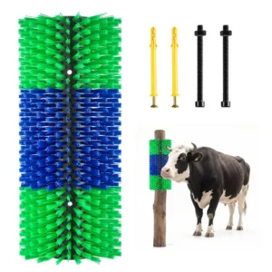 kariloomade sügamisvahend 430 x 190 mm – Kariloomade sügamisvahend (430 x 190 mm, PBT ja PP plastik, roheline ja sinine)