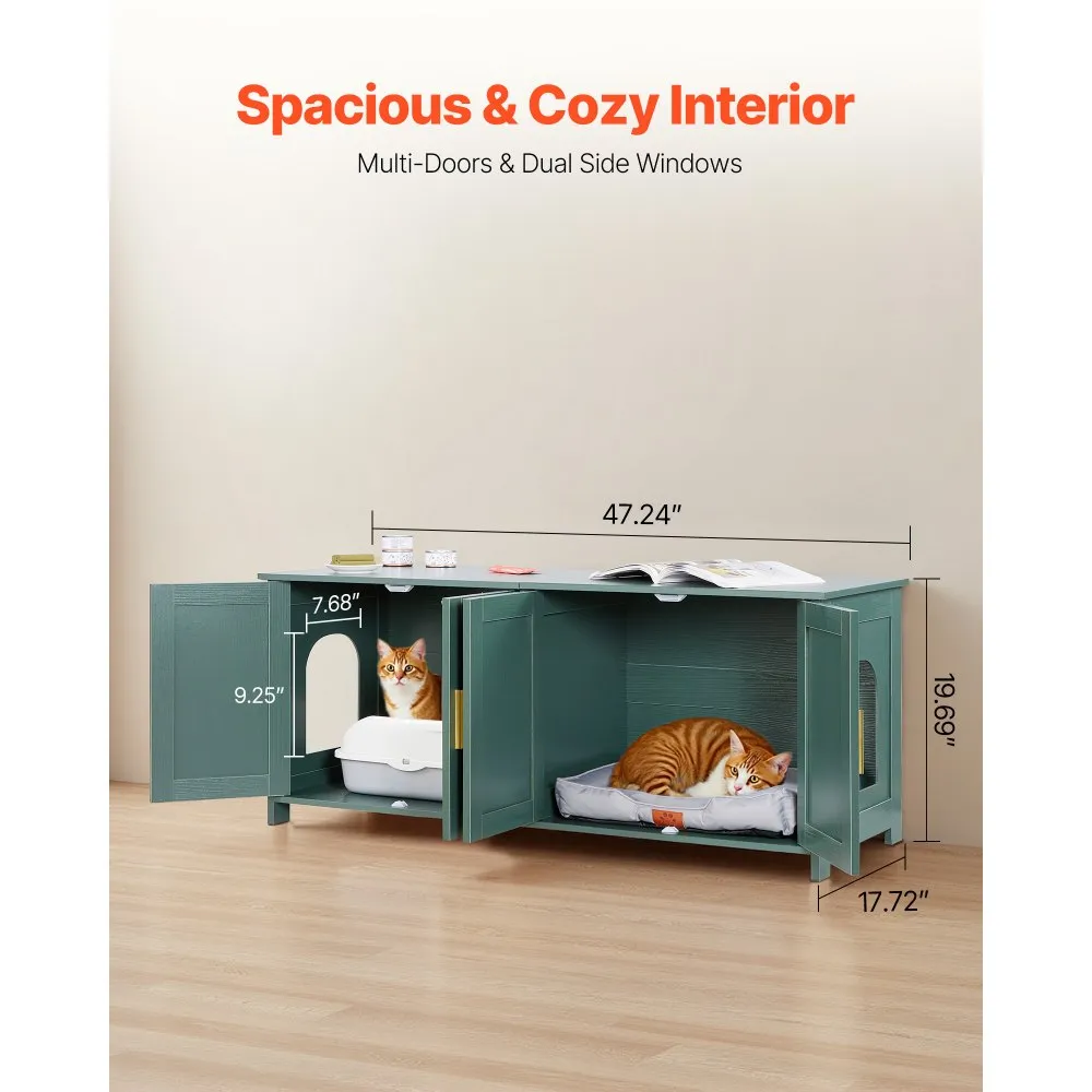 Kasside Pesakastikapp (120 cm, 4 Ust, 2 Sissepääsu) – toote pilt 1