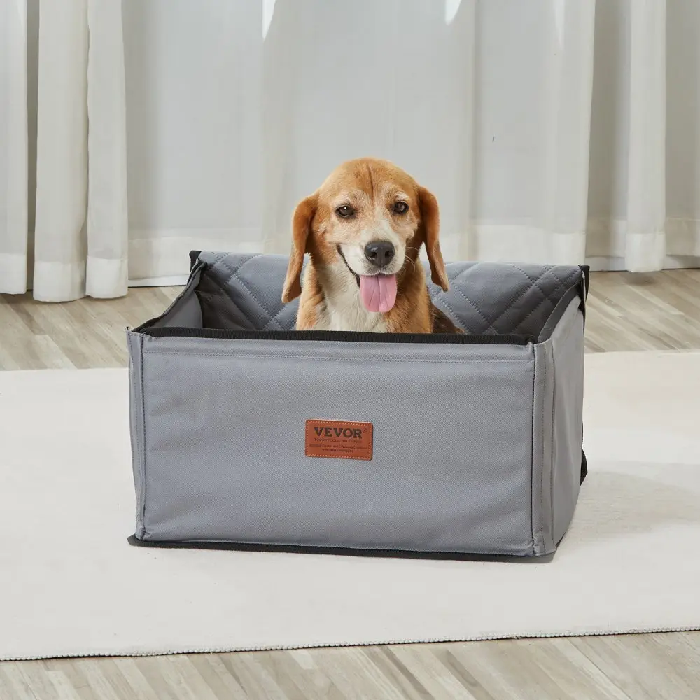 Koera Autoiste (Kuni 12 Kg, Hall, Turvarihmaga) – toote pilt 7