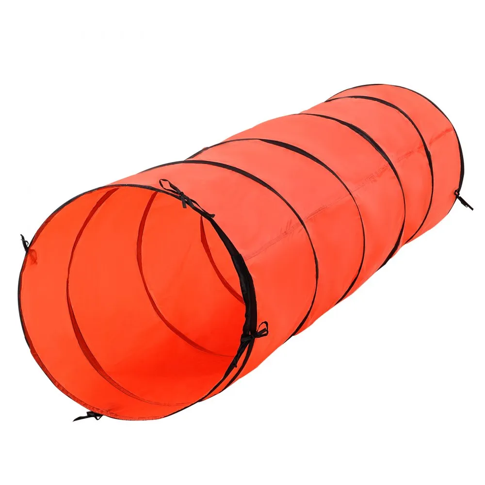Koerte agility treeningkomplekt (5 osa, reguleeritavad tõkked, 3 m tunnel) – toote pilt 8