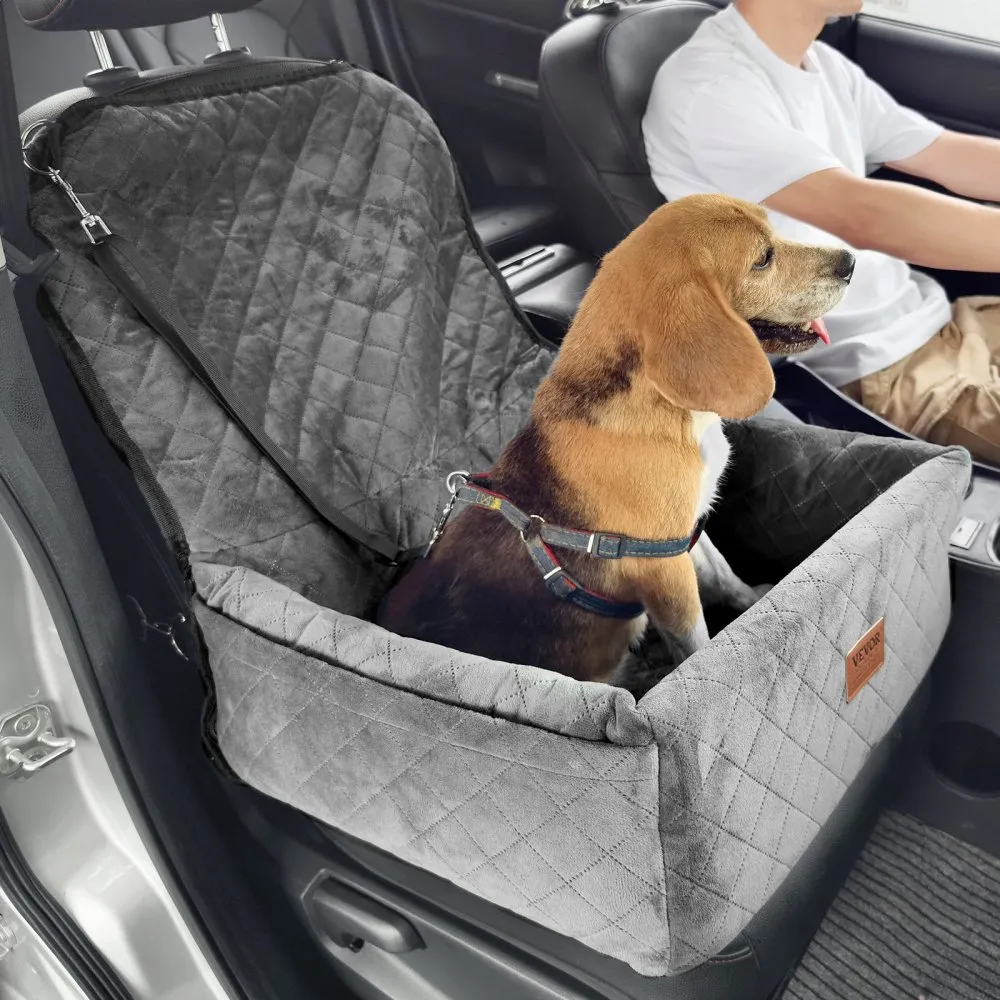 Koerte Autosõiduiste Hoiutaskuga (Kuni 18 Kg, Hall) – toote pilt 7