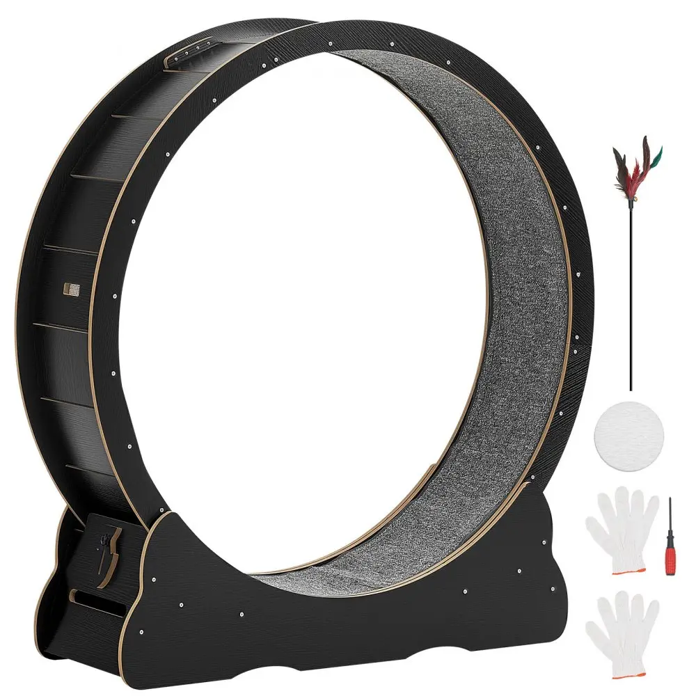 Puidust Kasside Jooksuratas (120 cm, Vaipkattega, Lukustusmehhanism) – toote pilt 8