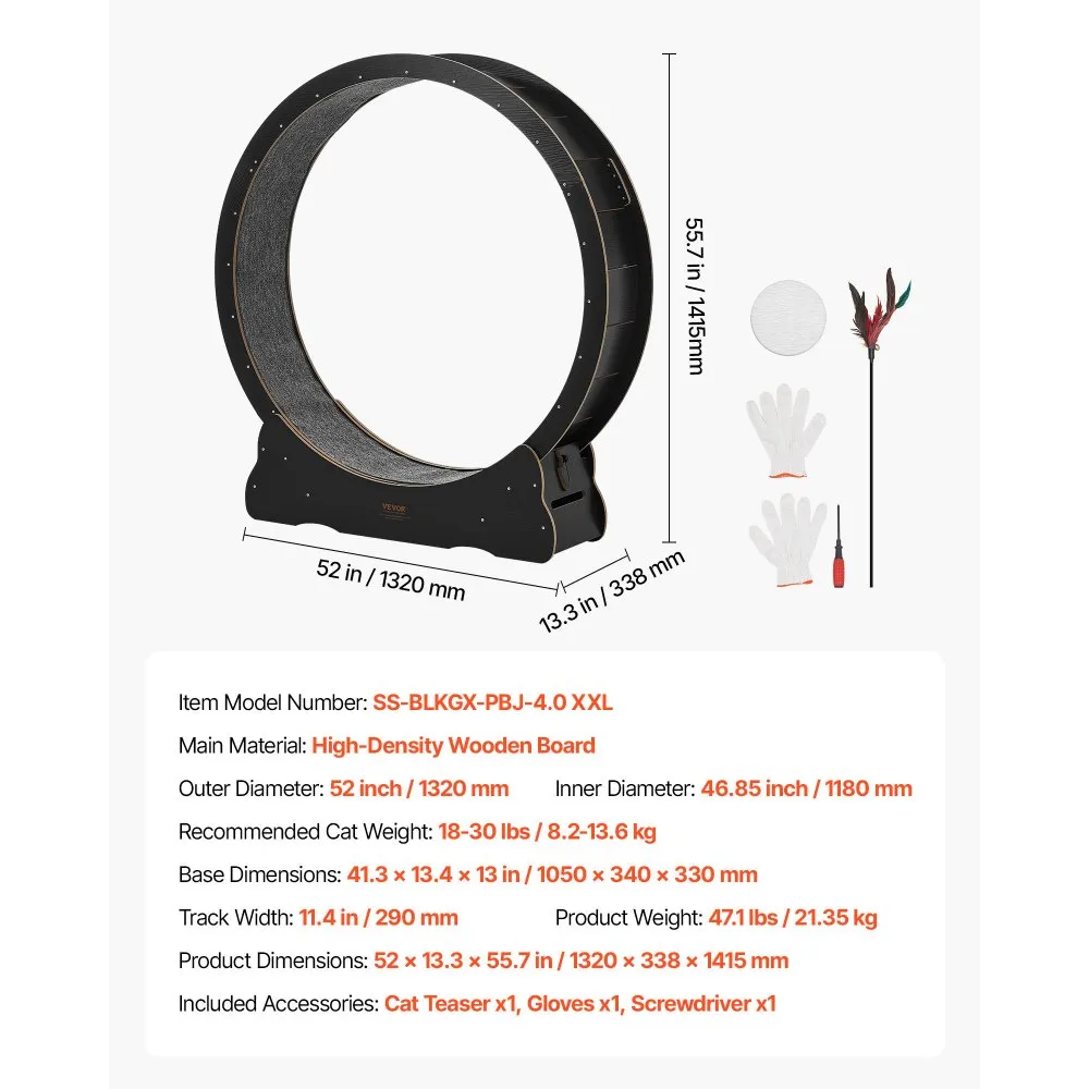 Puidust Kasside Jooksuratas (132 Cm, Vaipkattega, Lukustusmehhanism) – toote pilt 6