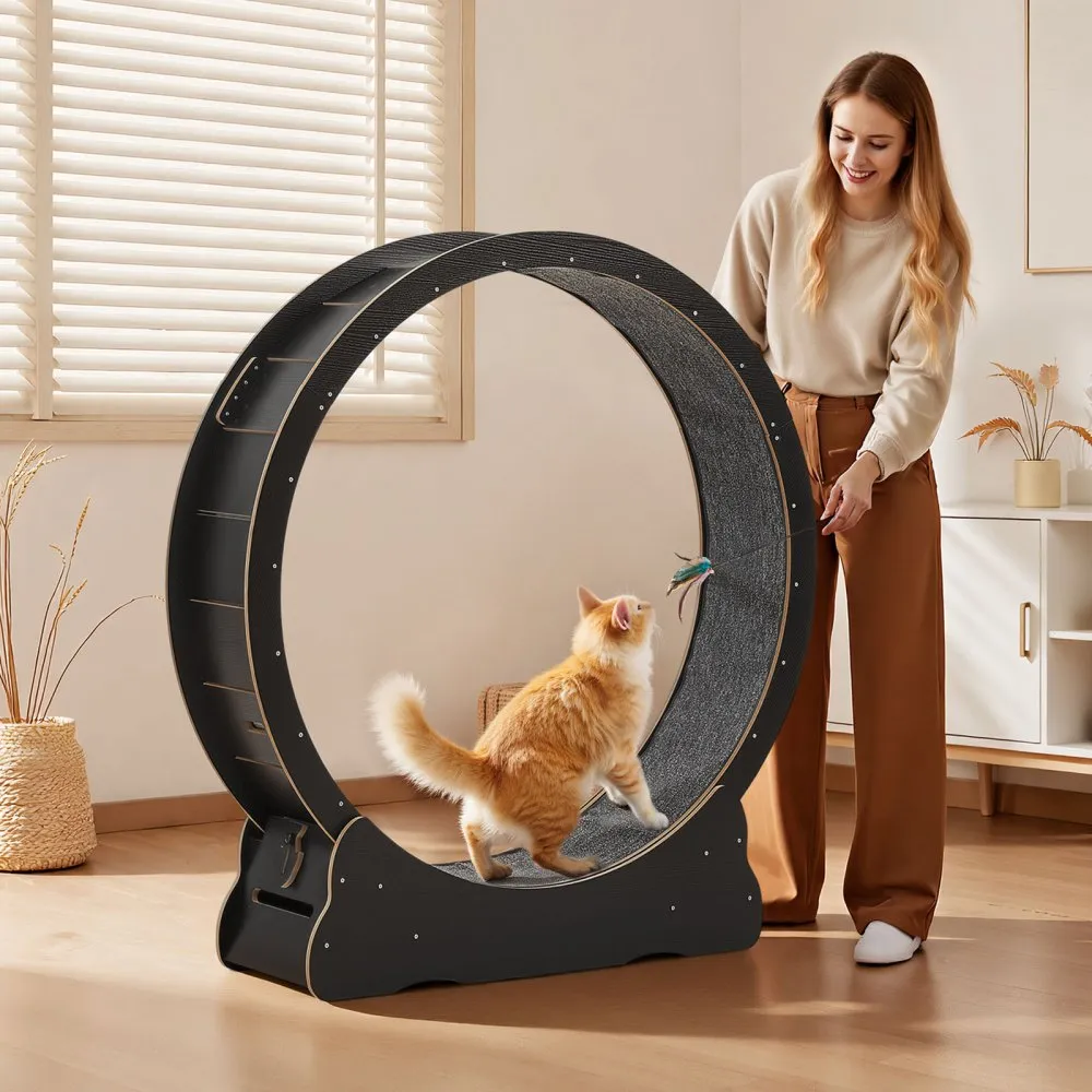 Puidust Kasside Jooksuratas (132 Cm, Vaipkattega, Lukustusmehhanism) – toote pilt 7