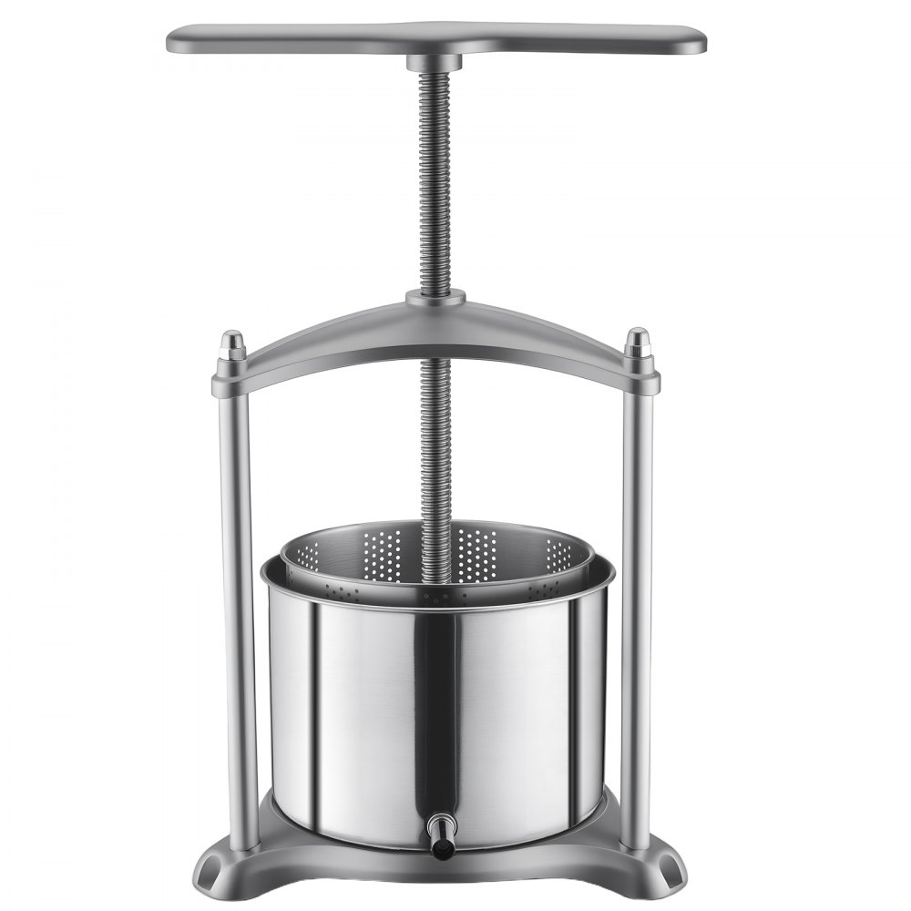 Roostevabast Terasest Puuviljaveini Press (6 L, Käsitsi, T-Kujuline Käepide) – toote pilt 8