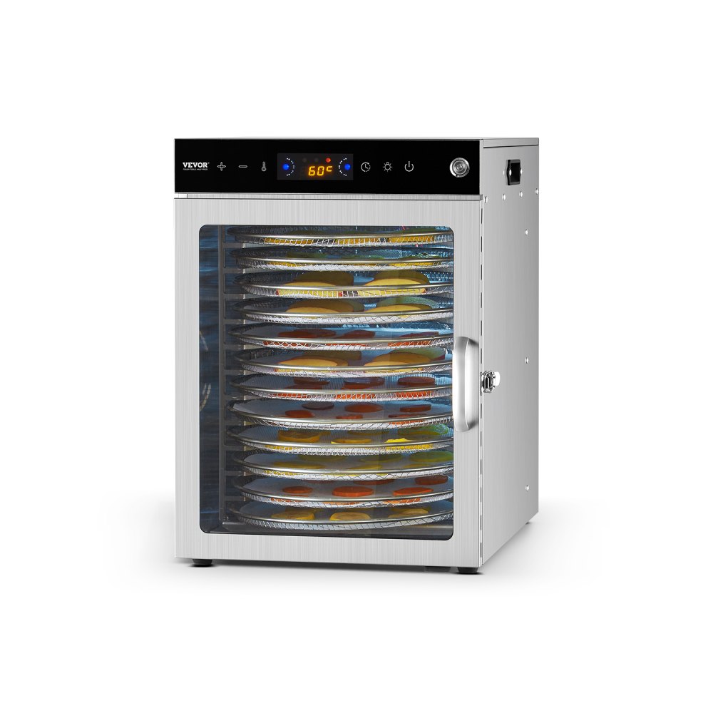 toidukuivati pöörlev 12-kihiline – Toidukuivati pöörlev 12-kihiline (800 W, 30–90 °C)