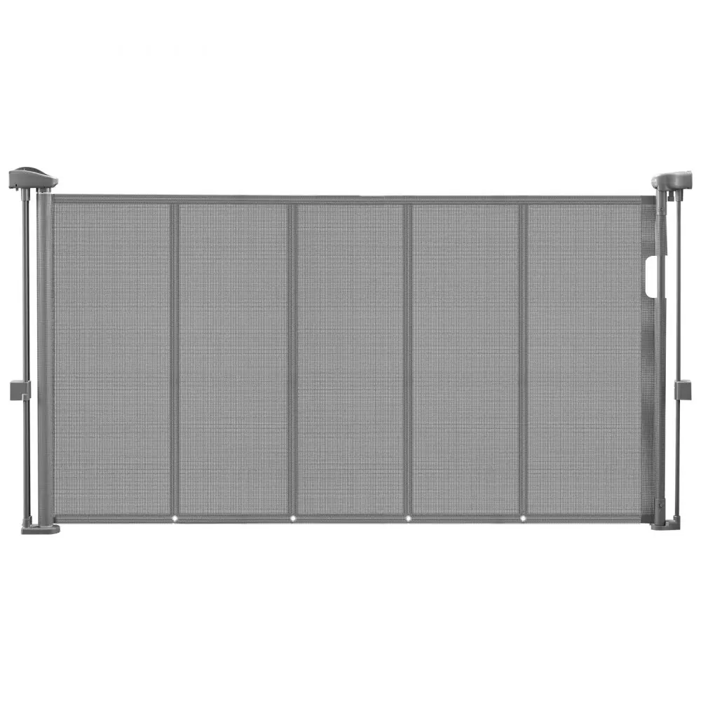 Tõmmatav turvavärav (140 cm lai, 87 cm kõrge, hall) – toote pilt 8