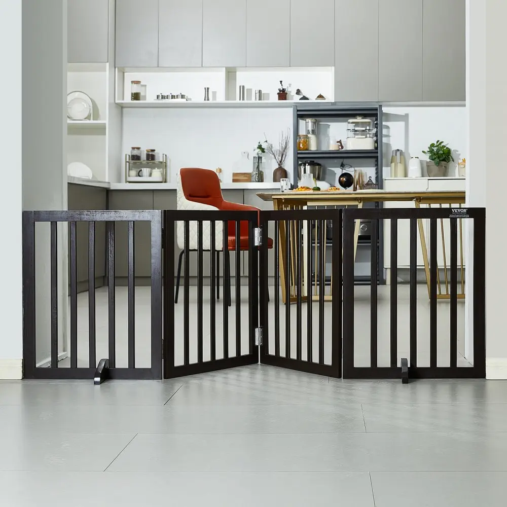 Vabaltseisev Koeravärav (61 cm x 204 cm, 4 Paneeli, Kokkupandav) – toote pilt 7