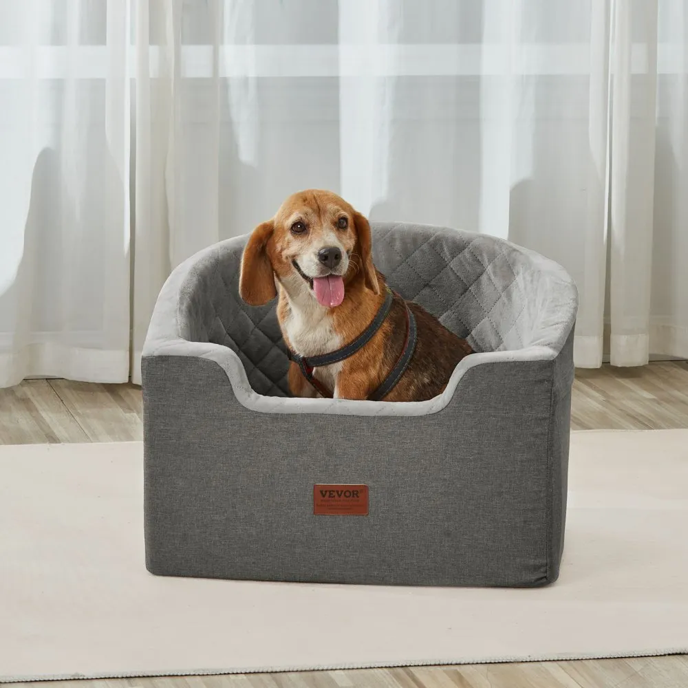 Veekindel Koera Autoiste, Kuni 25 Kg, Hall, Turvarihmaga – toote pilt 7