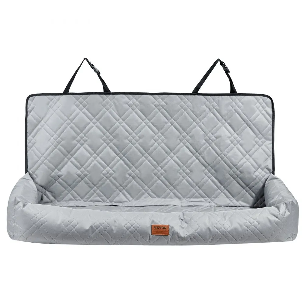 Veekindel koera autoiste (kuni 45 kg, hall, turvarihmaga) – toote pilt 8