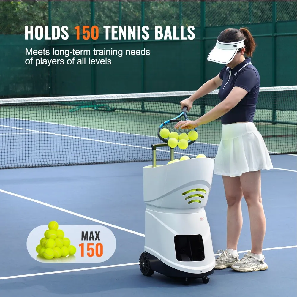 Automaatne Tennisepalli Masin (150 Palli, 125 km/h, 21,8 kg) – toote pilt 5