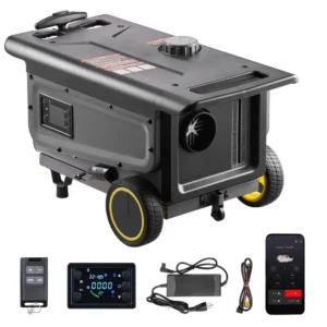 diiselõhkkütteseade 5-8 kW kaasaskantav – Diiselõhkkütteseade (5–8 kW, 12V/24V, 5 L paak)