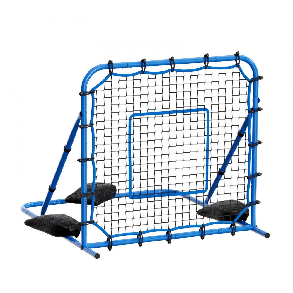 Jalgpalli Tagasilöögi Võrk (108×109 cm, Reguleeritav Nurk, Rauast Raam) – toote pilt 8