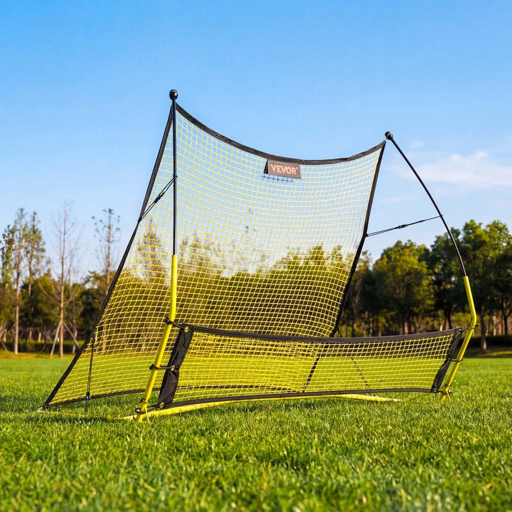 Jalgpalli Tagasilöögi Võrk (2-Ühes-1, 183×108,5 cm, Klaaskiudvarrastega) – toote pilt 7