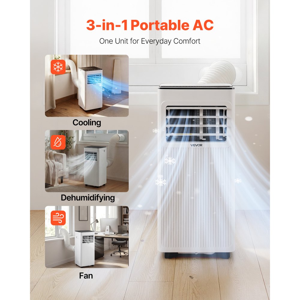 Kaasaskantav õhukonditsioneer (2051 W, 2 kW, 3-ühes-1) – toote pilt 1
