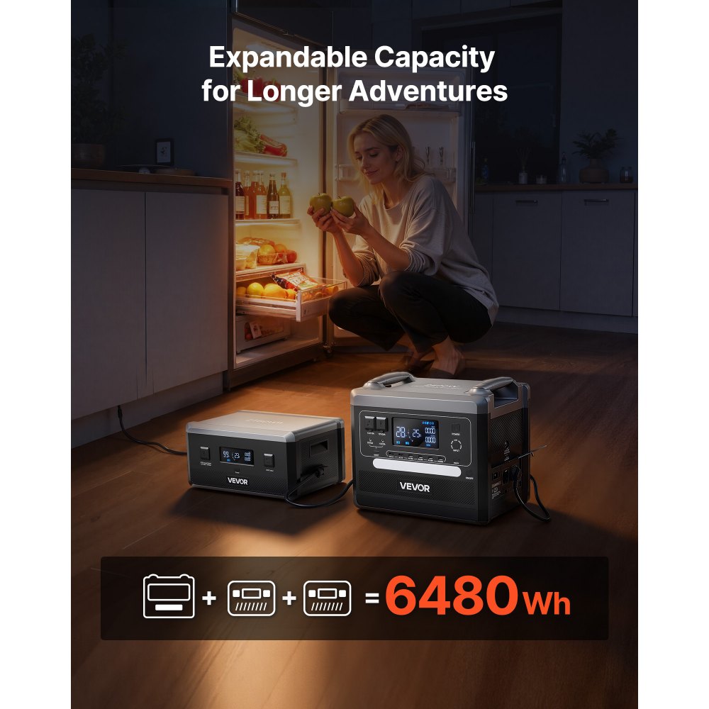 Kaasaskantav Päikeseenergia Jaam (2400 W, 2160 Wh, 10 Väljundporti) – toote pilt 2