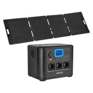 kaasaskantav päikeseenergiajaam 1200 W – Kaasaskantav Päikeseenergiajaam (1200 W, 806 Wh, 200 W Paneel)
