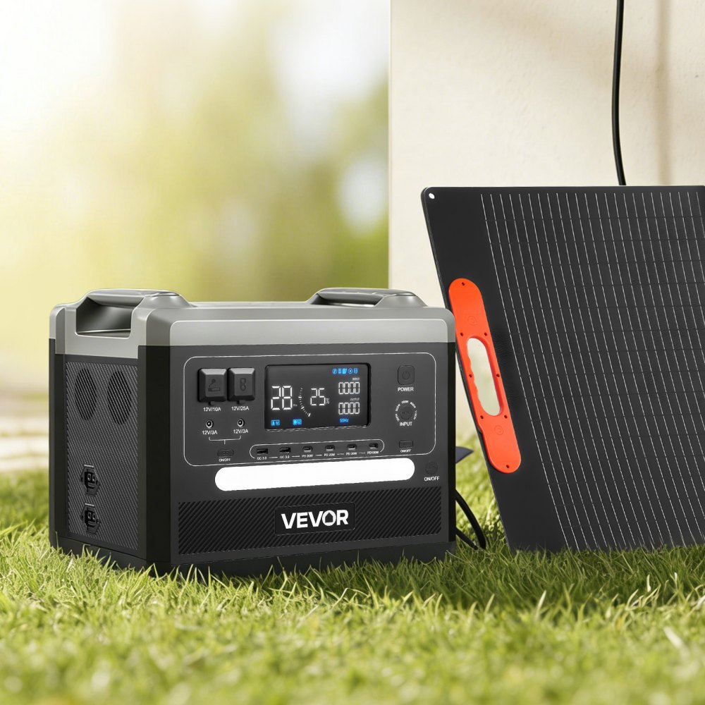 Kaasaskantav Päikesejaam (2400 W, 2160 Wh, 200 W Paneel) – toote pilt 7