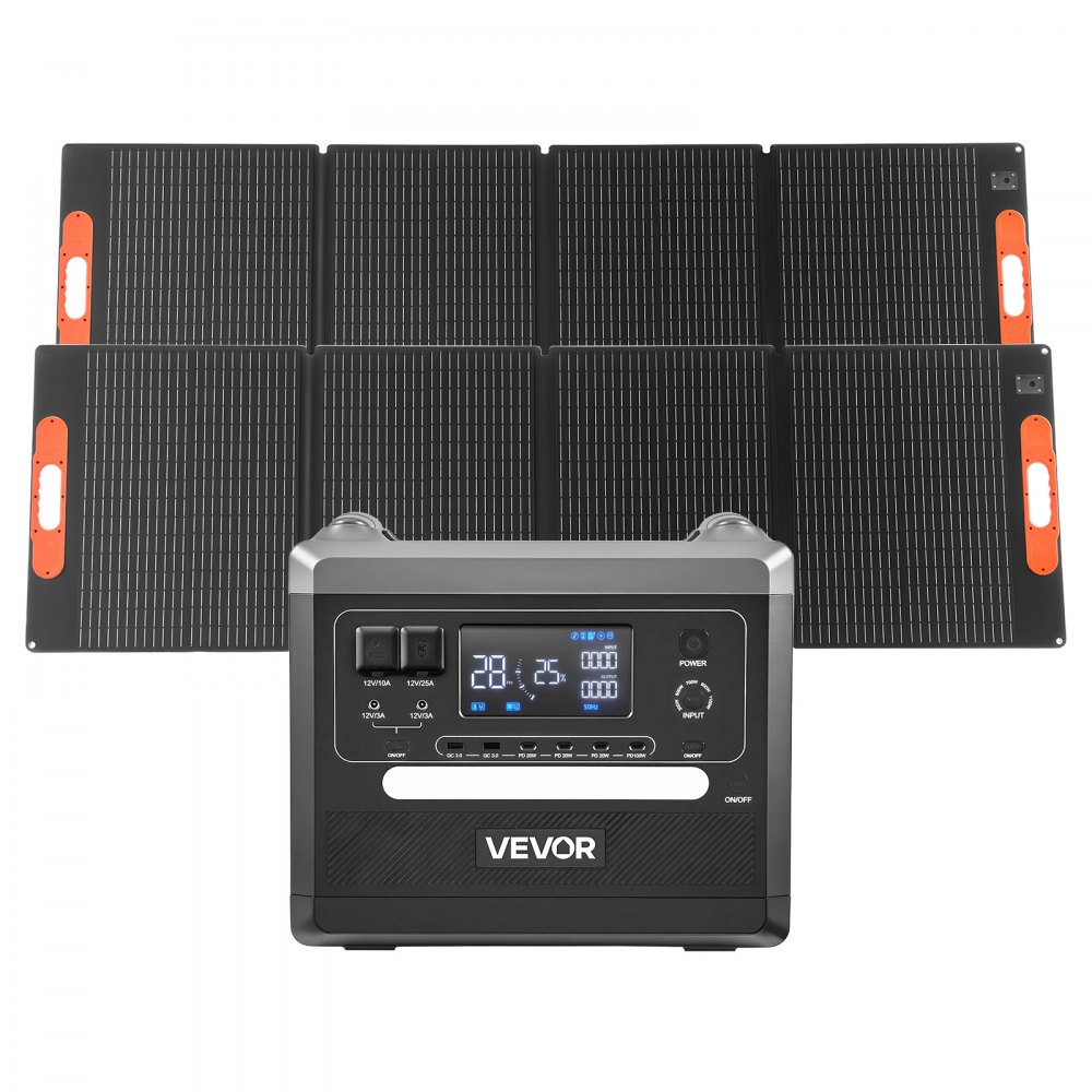 Kaasaskantav päikesejaam (2400 W, 2160 Wh, 2×200 W paneelid) – toote pilt 8