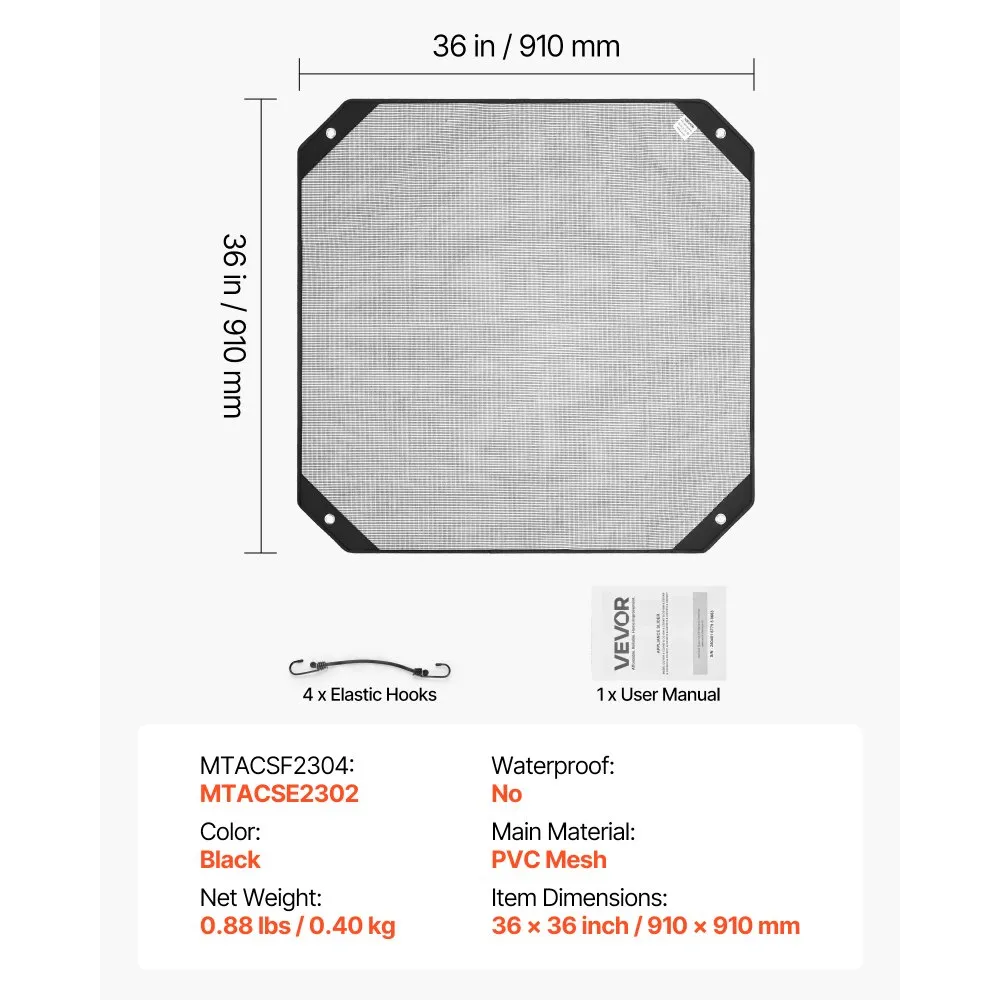 Konditsioneeri Kate Välisseadmetele, 910 x 910 mm, Universaalne, Rebenemiskindel – toote pilt 6