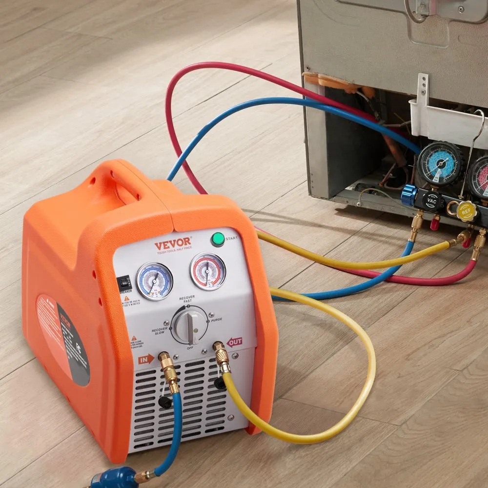Külmaaine Taaskasutusmasin (0,75 kW, 220-240V, Kõrge Rõhu Kaitse) – toote pilt 7