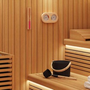 sauna aksessuaaride komplekt alumiinium – Sauna Aksessuaaride Komplekt 4 Tk Must
