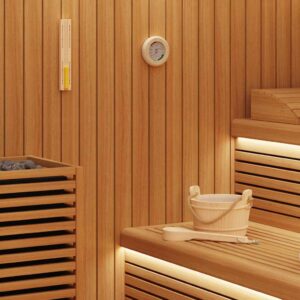 sauna aksessuaaride komplekt männipuit – Sauna Aksessuaaride Komplekt 4 Tk Pruun Männipuit Ja Kanep