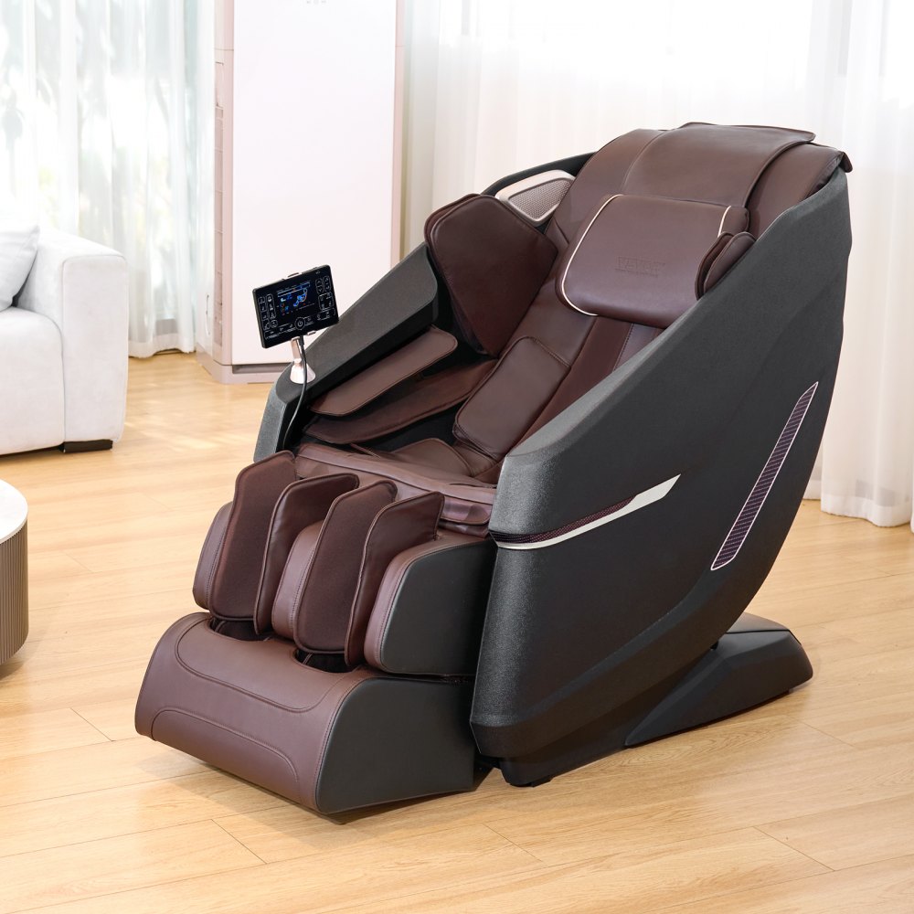 Täiskeha Massaažitool, SL-Raam, 3D Shiatsu, Bluetooth Kõlar, Õhkpadjad Koduks – toote pilt 7