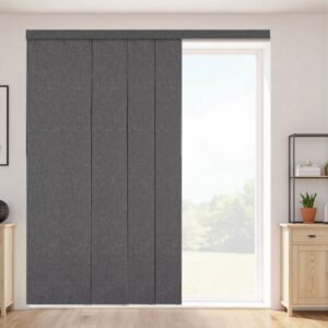 vertikaalsed paneelkardinad tumehall – Vertikaalsed Paneelkardinad (116-218 cm, 243 cm, Tumehall)