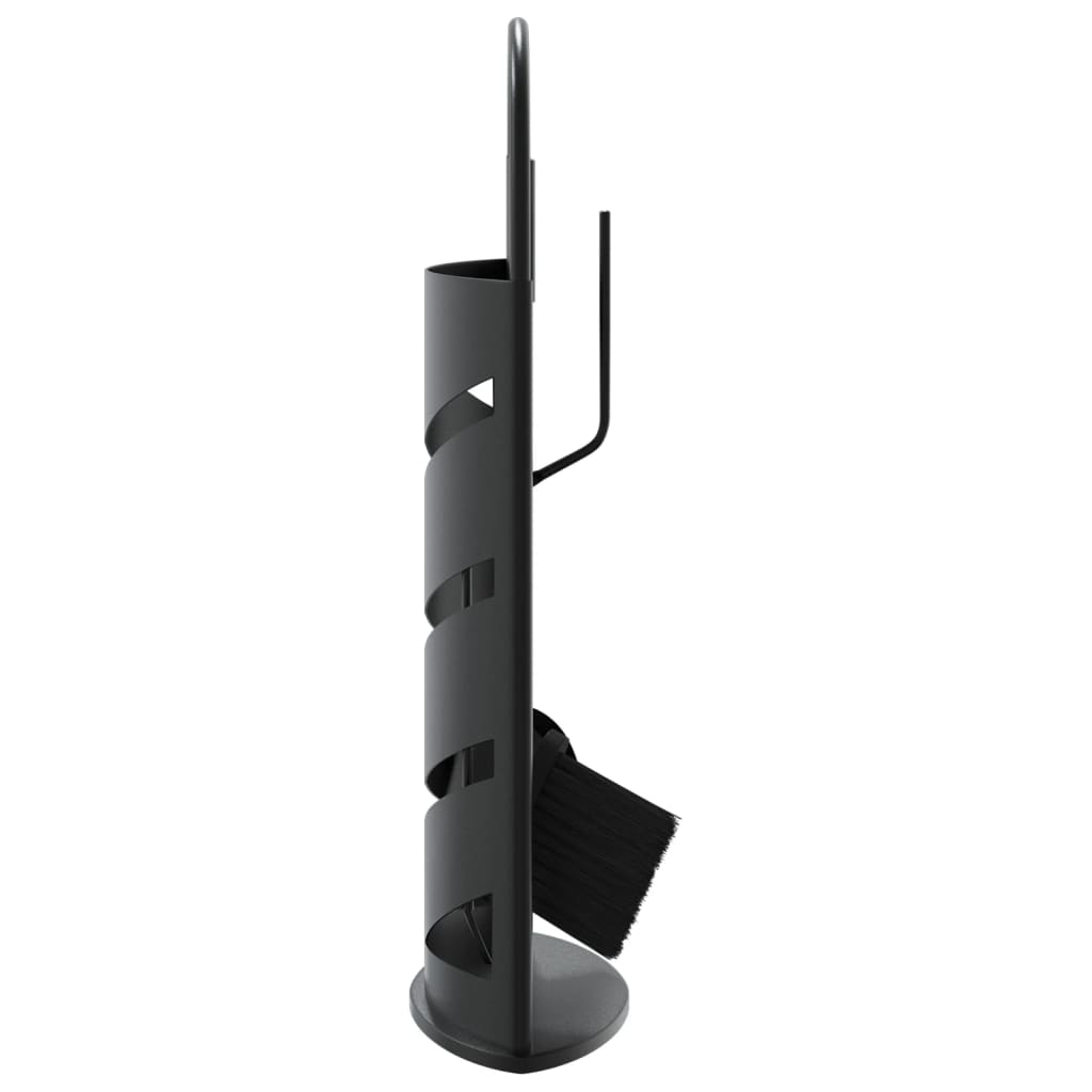 5-osaline kaminatarvikute komplekt, 23 x 15 x 66 cm, teras – toote pilt 4