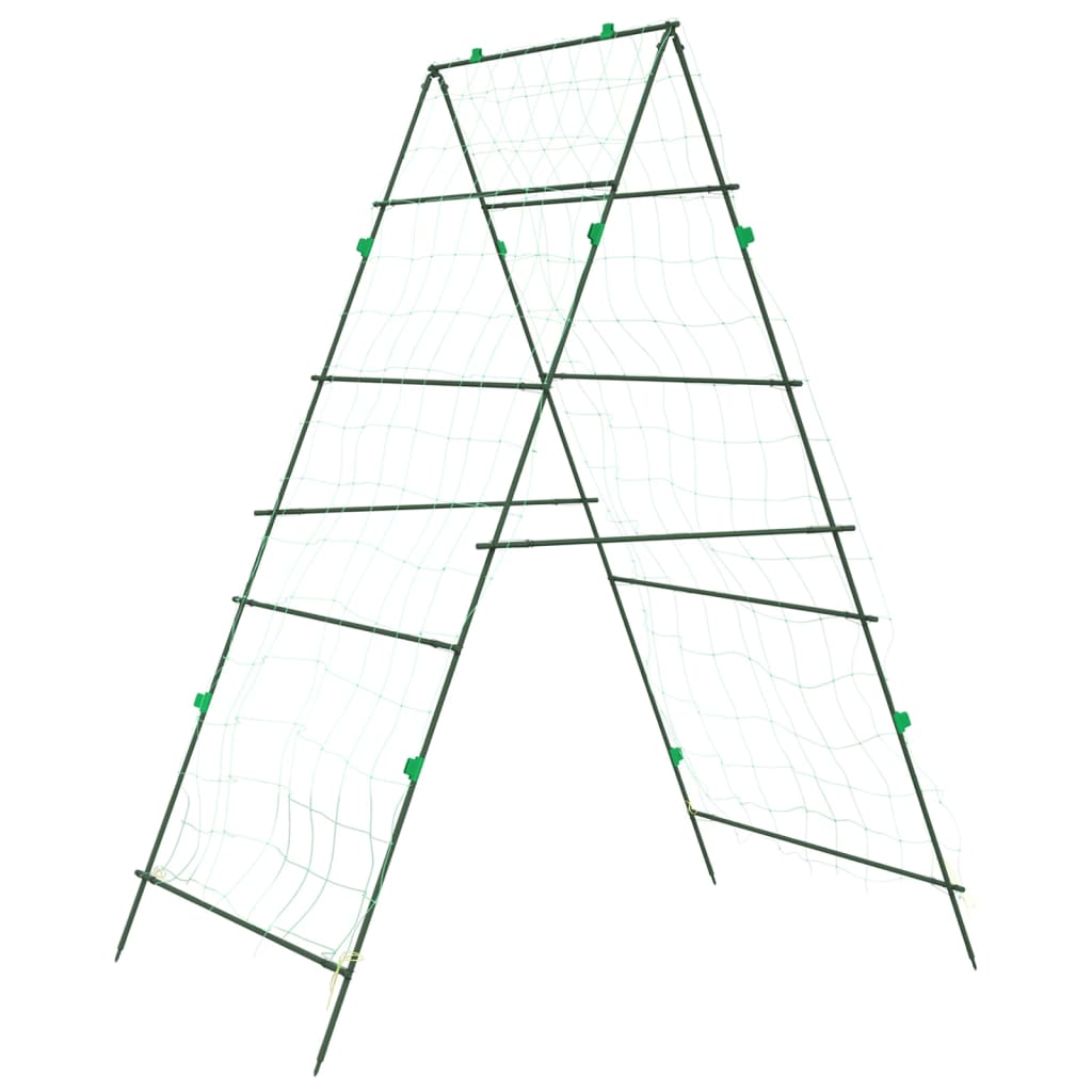 aiavõre ronitaimedele, A-raam, 99 x 90 x 175,5 cm, teras – toote pilt 1