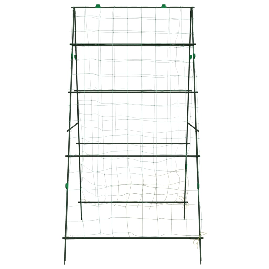 aiavõre ronitaimedele, A-raam, 99 x 90 x 175,5 cm, teras – toote pilt 4