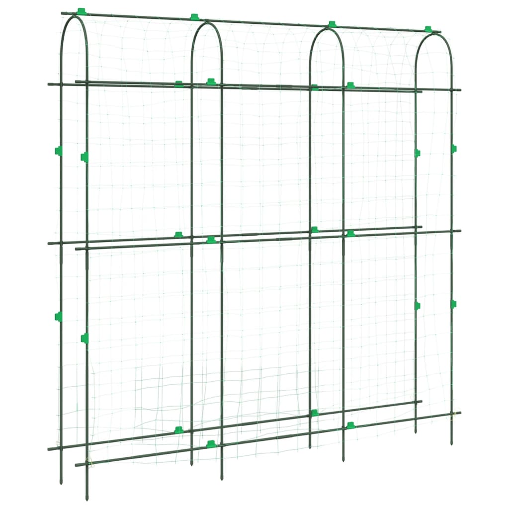 aiavõre ronitaimedele, U-kuju, 181 x 31 x 182,5 cm, teras – toote pilt 1