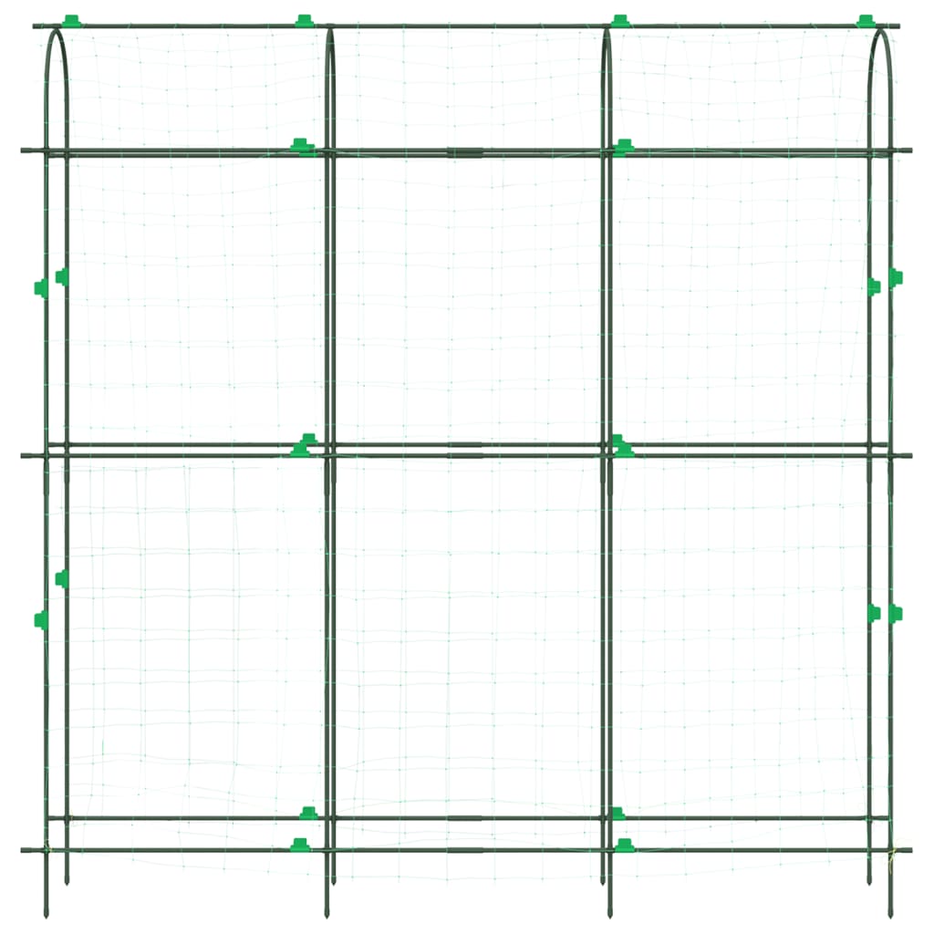 aiavõre ronitaimedele, U-kuju, 181 x 31 x 182,5 cm, teras – toote pilt 3