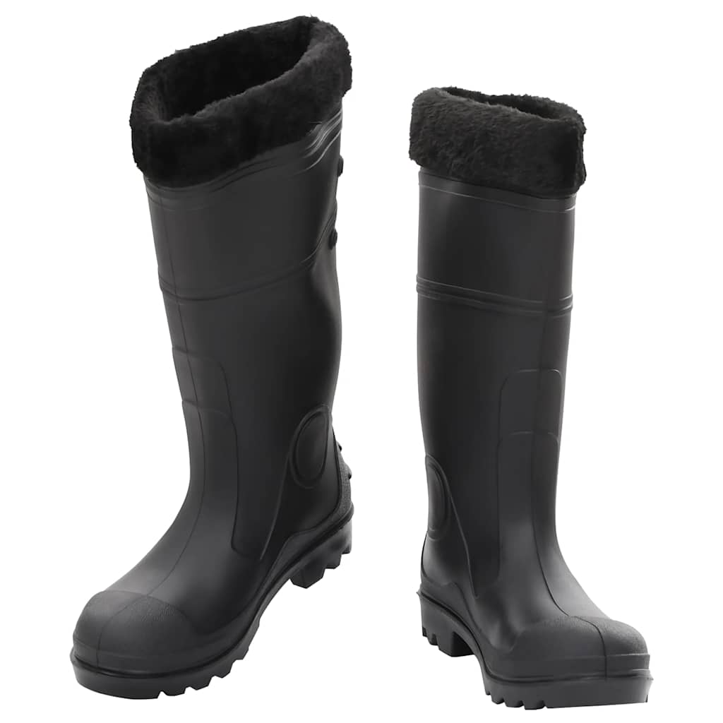 Eemaldatava Voodriga Kummikud, Must, Suurus 38, PVC – toote pilt 1