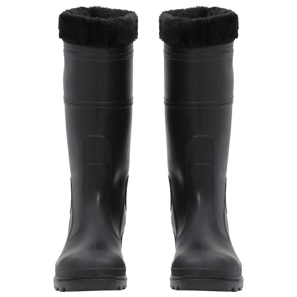 Eemaldatava Voodriga Kummikud, Must, Suurus 41, PVC – toote pilt 2