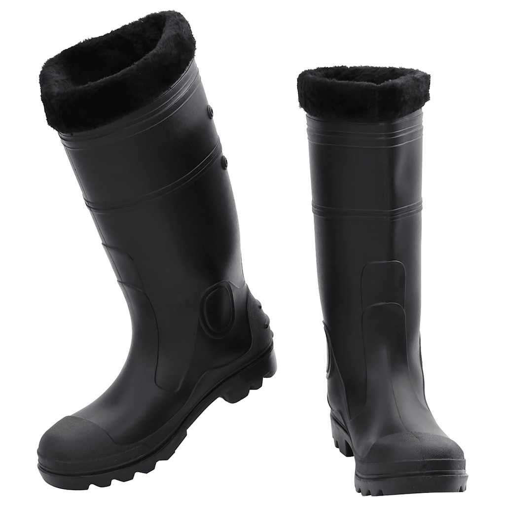 Eemaldatava Voodriga Kummikud, Must, Suurus 43, PVC – toote pilt 1