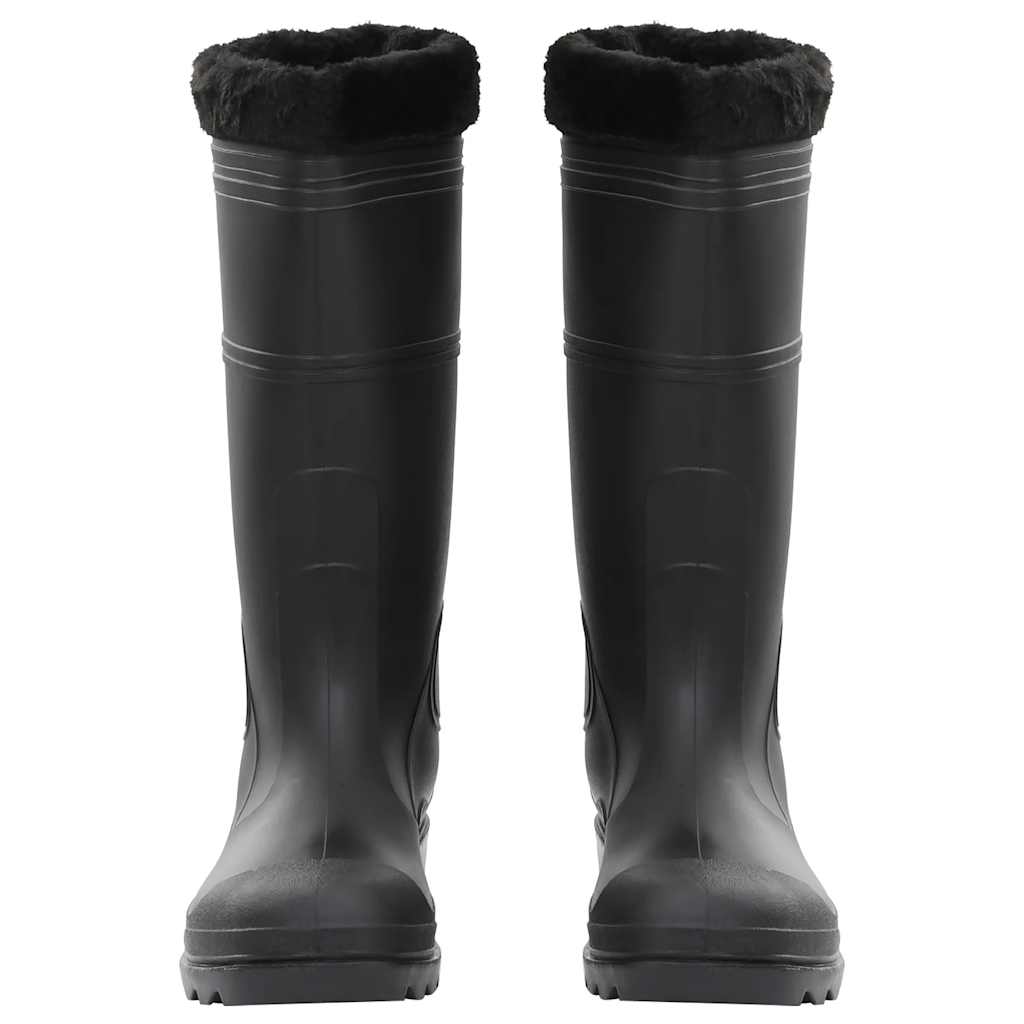 Eemaldatava Voodriga Kummikud, Must, Suurus 44, PVC – toote pilt 2