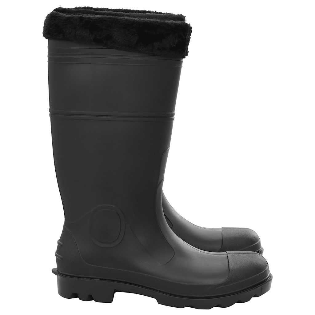 Eemaldatava Voodriga Kummikud (Must, Suurus 45, PVC) – toote pilt 3