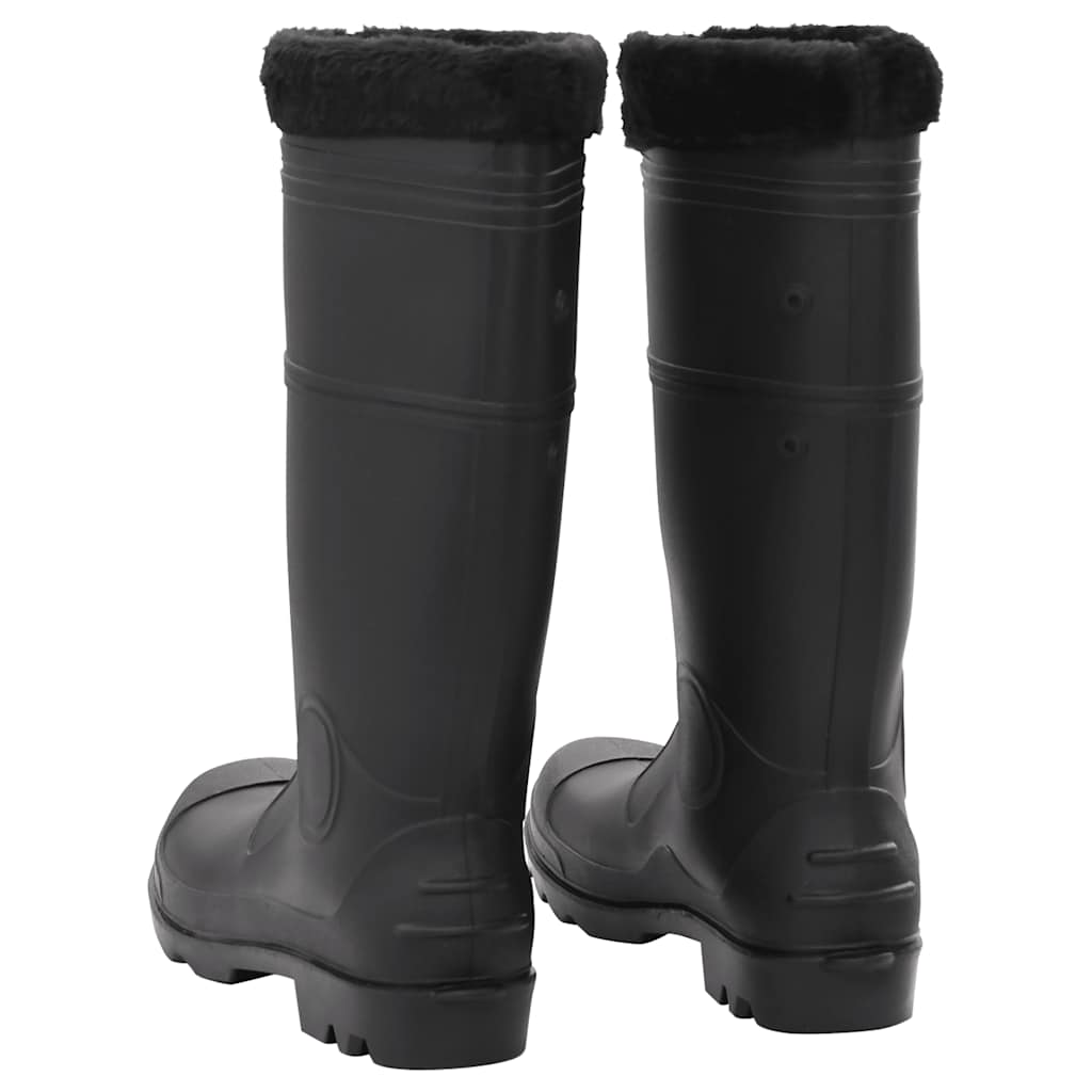 Eemaldatava Voodriga Kummikud (Must, Suurus 45, PVC) – toote pilt 4