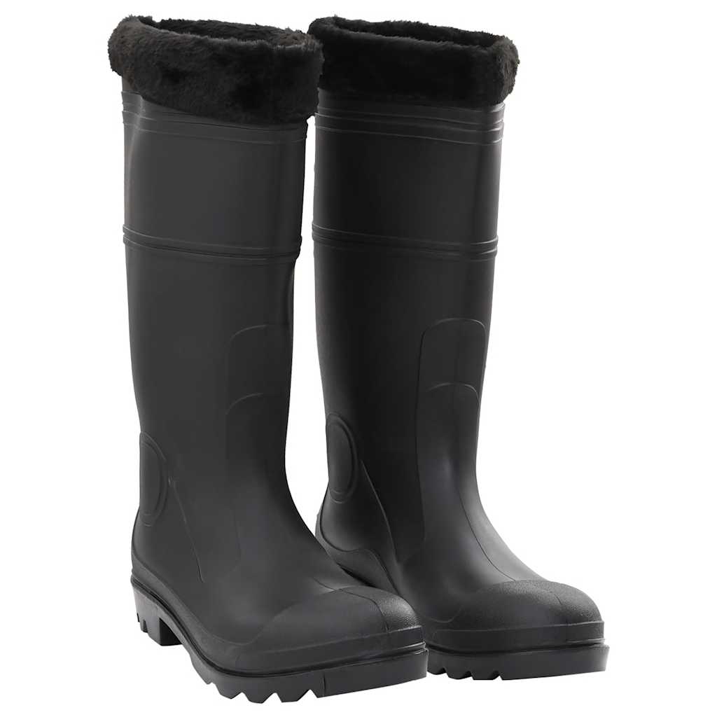 eemaldatava voodriga kummikud must – Eemaldatava Voodriga Kummikud (Must, Suurus 45, PVC)