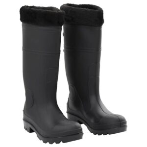 eemaldatava voodriga kummikud PVC – Eemaldatava Voodriga Kummikud (PVC, Must, Suurus 38)