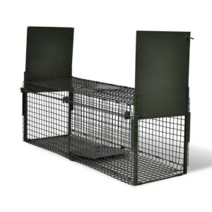 eluslõks kahe uksega teras – Eluslõks 2 Uksega (100 X 26 X 31 Cm, Teras, 2,54 Mm Traat)