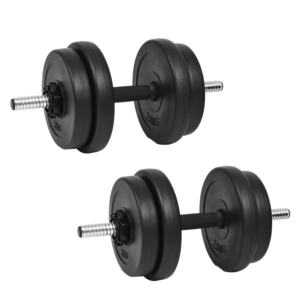 hantel koos ketastega 40 kg – Hantel Koos Ketastega (40 Kg, Plastkattega Tsement, Terasest Vardad)