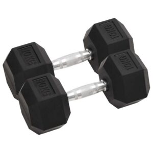 täismetallist hantlid 10 kg – Hantlid 2 Tk, 10 Kg, Täismetallist