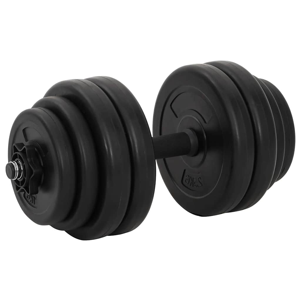 hantlikomplekt 15 kg koduseks treeninguks – Hantlikomplekt (15 kg, 45 cm Varras, 25 mm Läbimõõt)