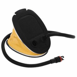 jalgpump joogamattidele ja SUP-laudadele – Jalgpump (26 x 18 cm, Hall Ja Kollane, 135 cm Voolik)