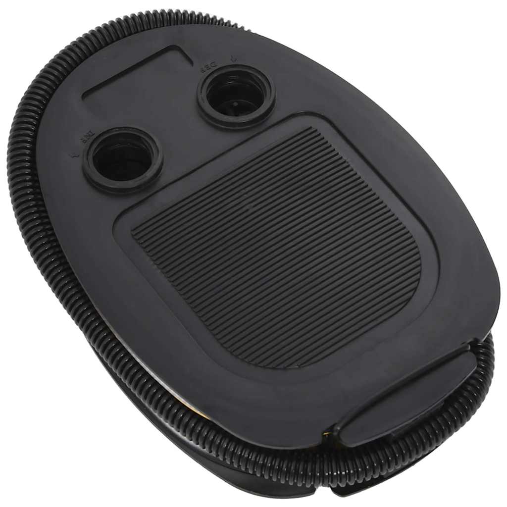 Jalgpump (26 x 18 cm, Hall Ja Kollane, 135 cm Voolik) – toote pilt 4