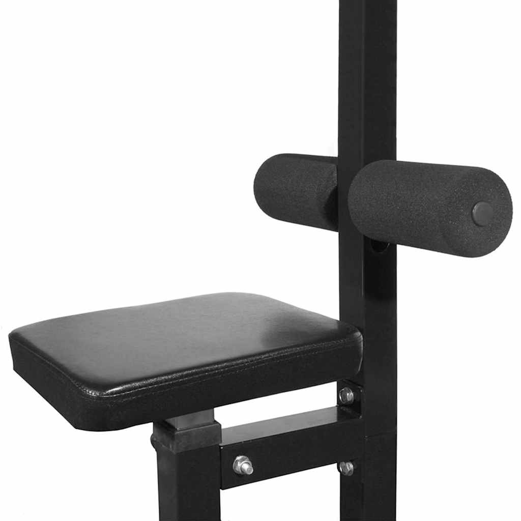 Jõusaaliseade raskusketastega (40 kg, 110 x 121 x 190 cm) – toote pilt 3